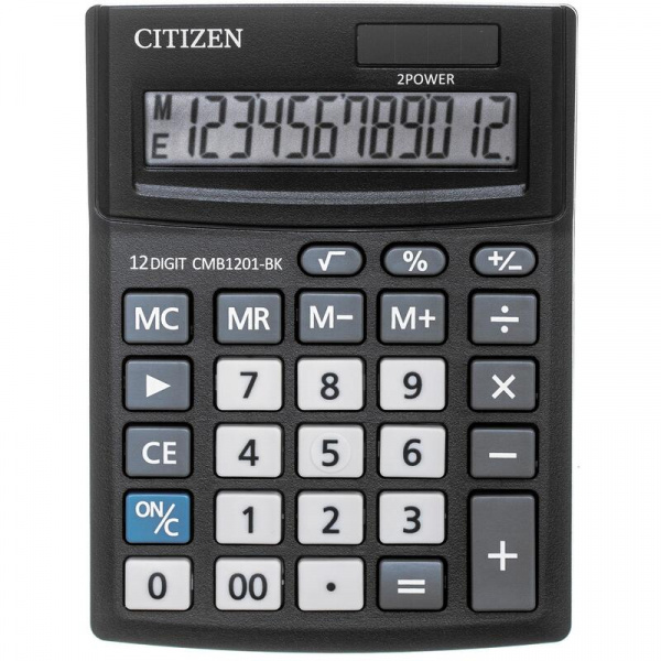 Калькулятор CITIZEN BUSINESS LINE СМВ1201ВК Малый 12 разрядов 250433