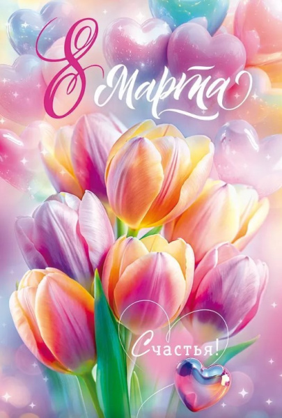 Открытка 8 Марта, 9.0001784
